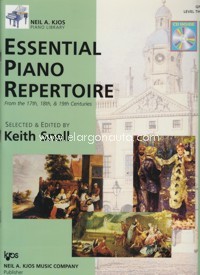 Essential Piano Repertoire, from the 17th, 18th, & 19th Centuries, level 3 +CD. 9780849763533