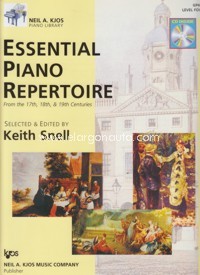 Essential Piano Repertoire, from the 17th, 18th, & 19th Centuries, level 4 +CD. 9780849763540