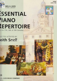 Essential Piano Repertoire, from the 17th, 18th, & 19th Centuries, level 10 +CD