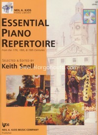 Essential Piano Repertoire, from the 17th, 18th, & 19th Centuries, level 6 +CD