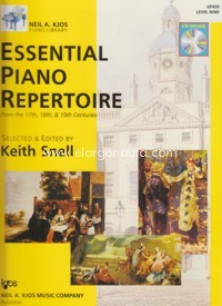 Essential Piano Repertoire, from the 17th, 18th, & 19th Centuries, level 9 +CD