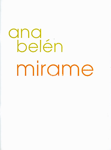 Ana Belén: Mírame (Piano, Voz y Guitarra)