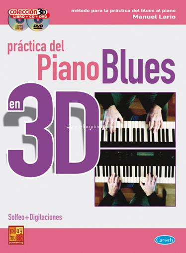 Práctica del piano blues en 3D. 9788850719150