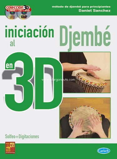 Iniciación al djembé en 3D: solfeo+digitaciones