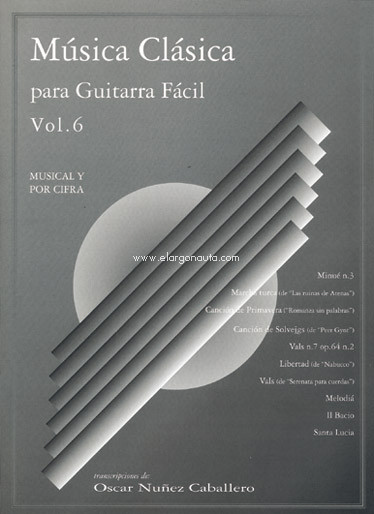 Música Clásica para Guitarra Fácil, Volumen 6