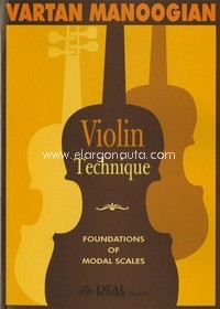 Violin Technique (Técnica del Violín), Foundations of modal scales