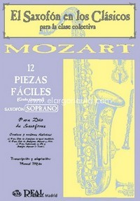 12 Piezas Fáciles (Grado Elemental) para Saxofón Soprano