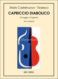 Capriccio Diabolico (Omaggio a Paganini), Guitar. 9790041243719