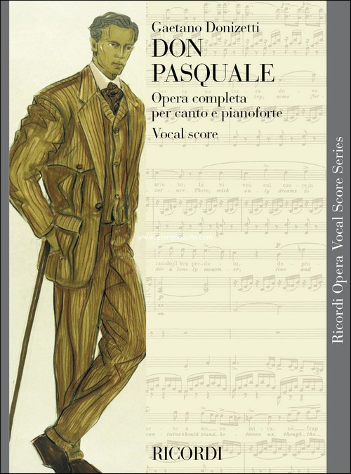 Don Pasquale: Vocal Score, Vocal and Piano Reduction. 9790041328751