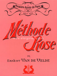 Méthode Rose 1ère année (version traditionnelle), Piano