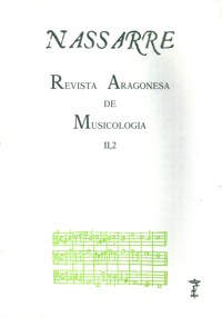Nassarre 2-2. Revista Aragonesa de Musicología