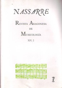 Nassarre 14-2. Revista Aragonesa de Musicología