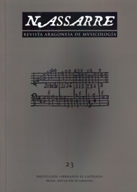 Nassarre 23. Revista Aragonesa de Musicología