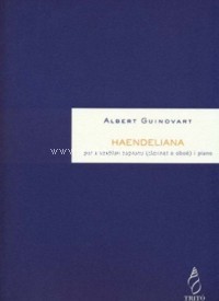 Haendeliana, per a saxòfon soprano (clarinet o oboè) i piano