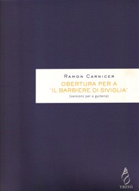 Obertura per a Il barbiere di Siviglia, versions per a guitarra. 9788488955616