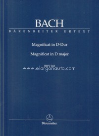 Magnificat in D major BWV 243. Study Score. Urtext