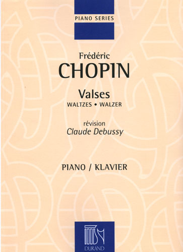 Valses: révision de Claude Debussy, Piano