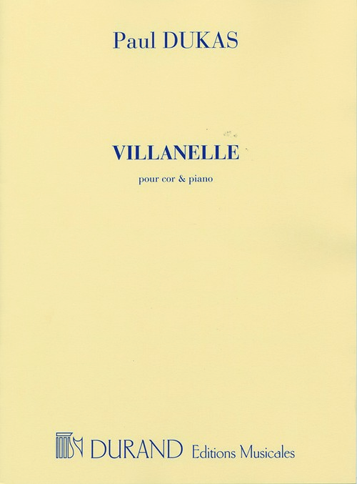 Villanelle: pour cor & piano, Horn and Piano
