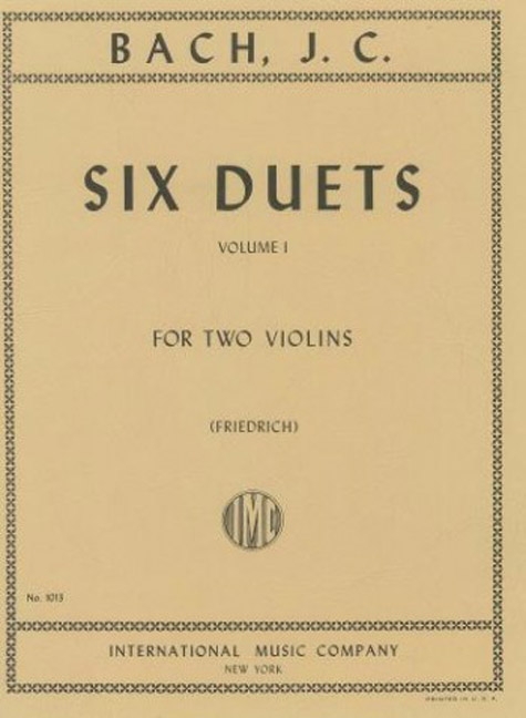 Six Duets Volume 1, 2 violins