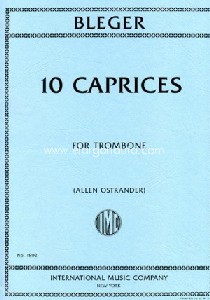 10 Caprices, for Solo Trombone or Tuba