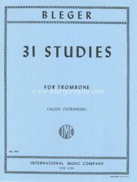 31 Studies, for Solo Trombone or Tuba