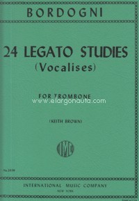 24 Legato Studies, for Trombone. 9790220420405