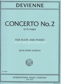 Concerto No 2 in D Major. Flute and Piano. 46513