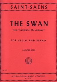 The Swan, from "Carnival of the Animals", for Cello and Piano. 9790220412738