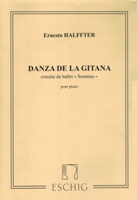 Danza de la gitana, extraite du ballet Sonatina, pour piano. 9790045012458