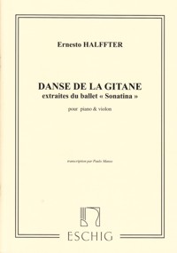Danse de la gitane, extraites du ballet "Sonatina", pour piano & violon. 9790045015145