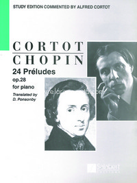 24 Préludes, opus 28, Study Edition, piano