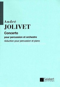 Concerto pour Percussion : Réduction pour percussion et piano, Percussion and Piano
