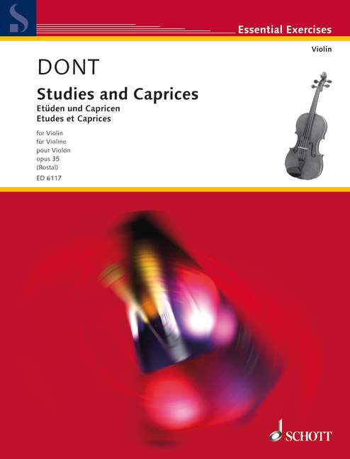 Studies and Caprices, op. 35, for Violin = Etudes et caprices, op. 35, pour violon