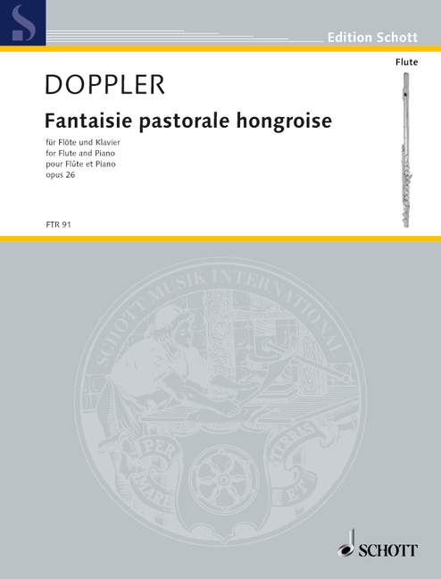 Fantaisie pastorale hongroise Op 26, for Flute and Piano