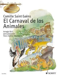 El Carnaval de los Animales. Gran fantasía zoológica. Piano fácil