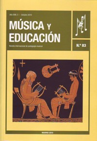 Música y Educación. Nº 83. Octubre 2010