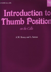 An Introduction to Thumb Position on the Cello. 9780193554672