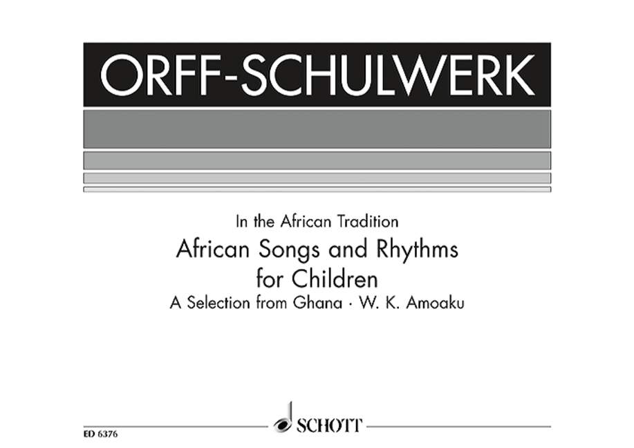African Songs and Rhythms for Children. 9783795795337
