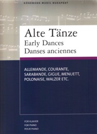 Early Dances, for Piano. 9783833113505