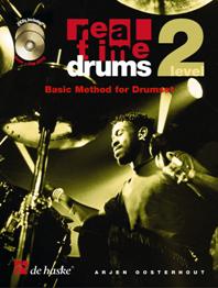 Real Time Drums, Level 2. Basic Method for Drumset (english)