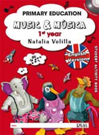 Music & Música, vol. 1 (Student Activity Book). Primary Education + DVD. 9788438711286