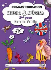 Music & Música, vol. 2 (Student Activity Book). Primary Education + DVD
