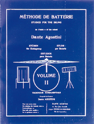 Methode De Batterie - Studies For The Drums - Solfege Batterie. Volume 2