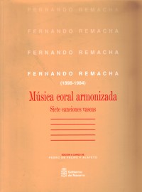 Música coral armonizada: Siete canciones vascas (SATB)