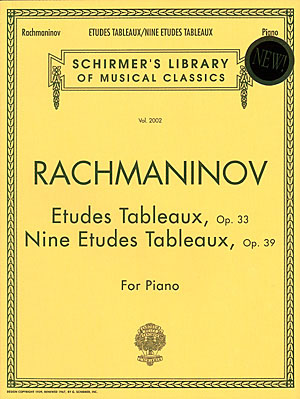 Etudes Tableaux, Op. 33. Nine Etudes Tableaux, Op. 39, for Piano. 9780793545186