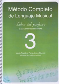 Método completo de lenguaje musical 3. Libro del profesor