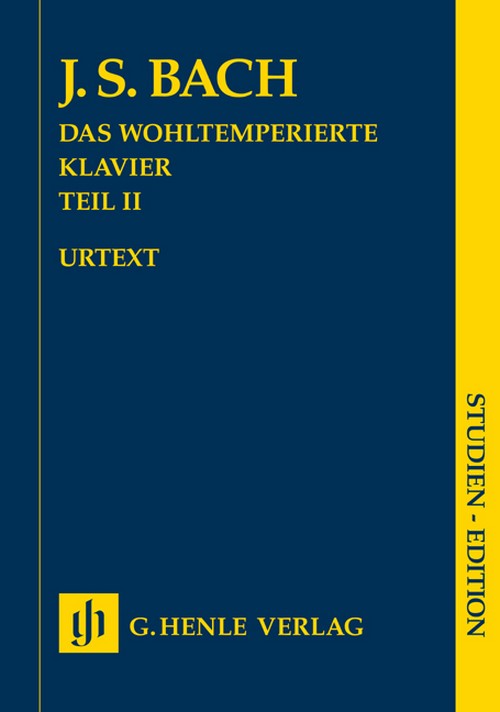 Das wohltemperierte Klavier, Teil II. Urtext, Studien Edition. 9790201892580