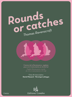 Rounds or catches. Canons de la Renaissance anglaise (clé de Sol). 9790230367356