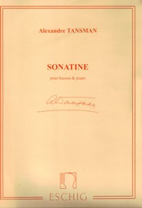 Sonatine for Bassoon and Piano. 9790045026011