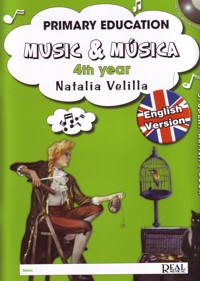 Music & Música, vol. 4 (Student Activity Book). Primary Education + DVD